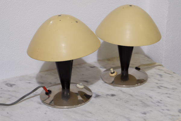 Starožitná lampička HŘÍBEK typ 11129 FUNKČNÍ Bakelit 6