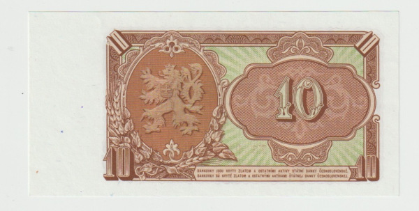 1953 10 Kčš séria KS UNC