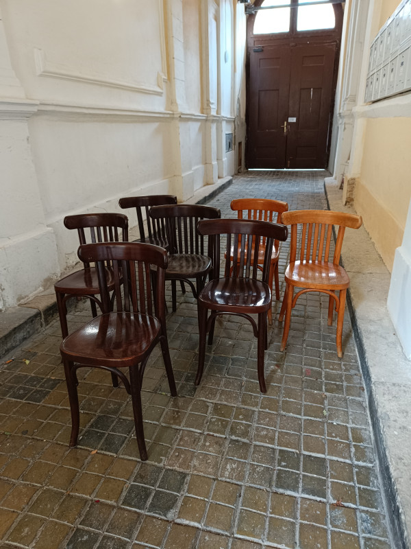Thonet stoličky výborný stav 1