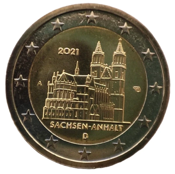 2021 2 EURO Nemecko - Magdenburg F