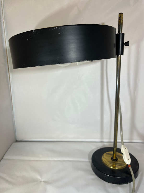 Retro kruhová stolová lampa ludip Bratislava 4