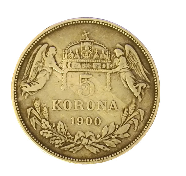 1900 František Jozef I. - 5 Koruna KB top stav 1