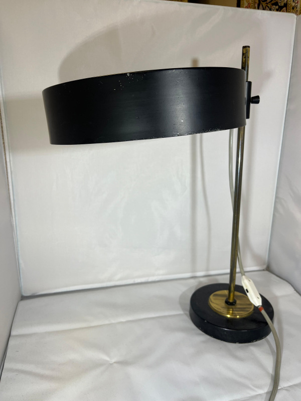 Retro kruhová stolová lampa ludip Bratislava 2