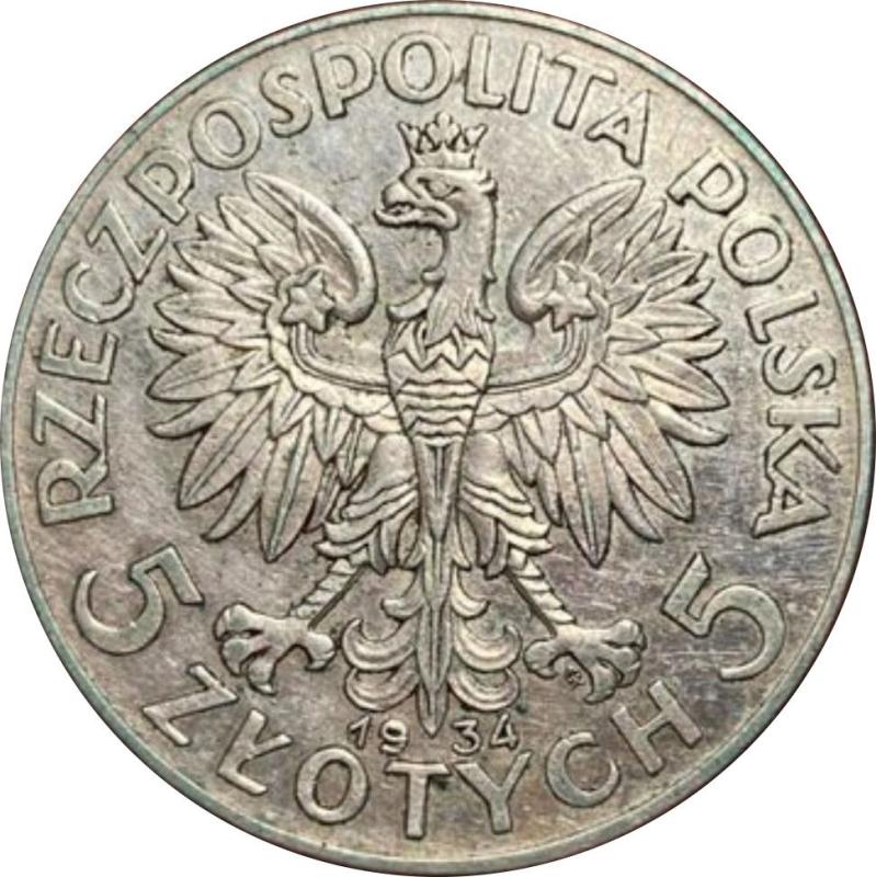 5 zlotych 1934