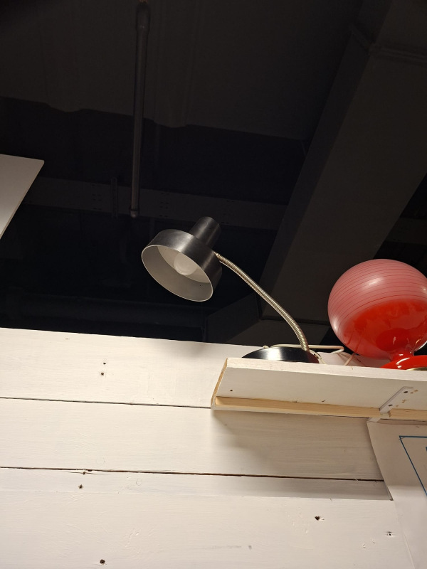 Retro stolová lampa Československo 1