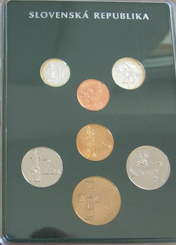 SADA mincí 2004 Slovensko UNC 1