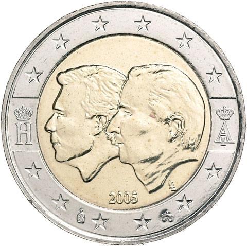 2 EURO Belgicko 2005 - Hospodárska únia