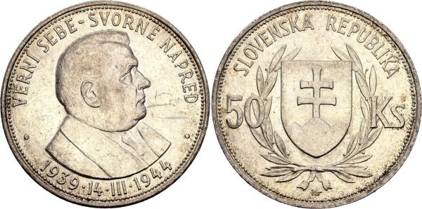1944 / 50 koruna Tiso