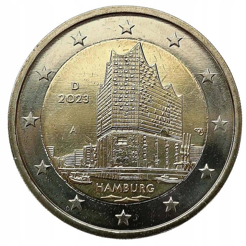 2023 2 EURO Nemecko - Hamburg D