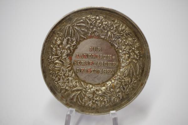 Strieborná Medaila 1847 - 1877  Staatspreis für landwirtschaftliche Leistungen
