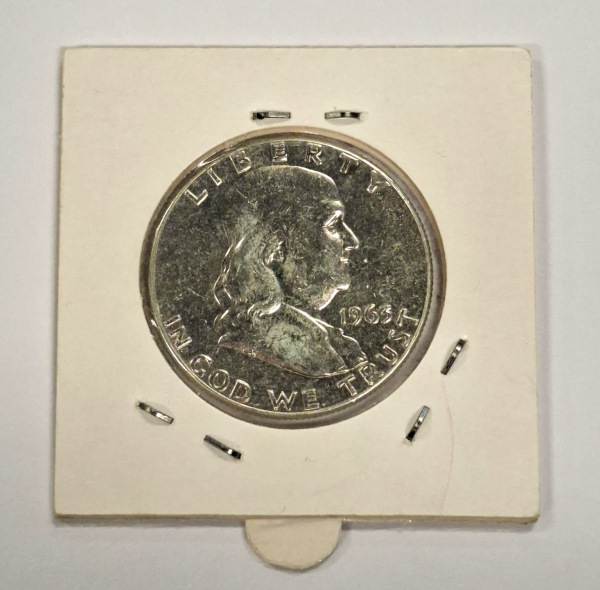 1963 Franklin Half dollar Liberty UNC