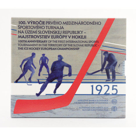 2025 Súbor mincí SR- 100.výročie prvého medzinárodného športového turnaja v SR 3