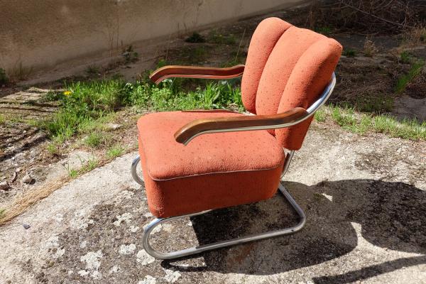 1930 Bauhaus kreslo Mücke Melder 1