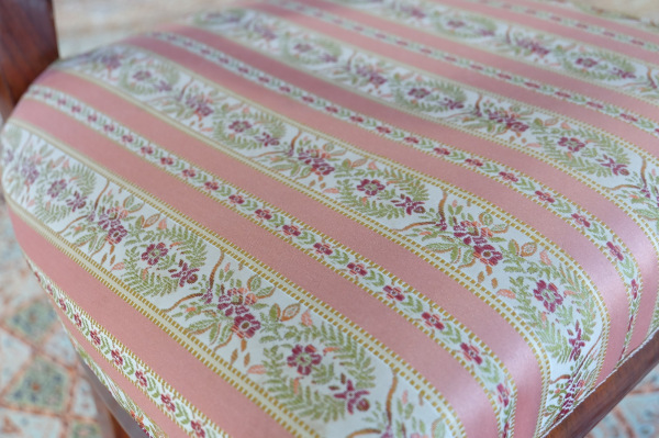 1820-1845 Biedermeier stoličky A B prečalúnené 10