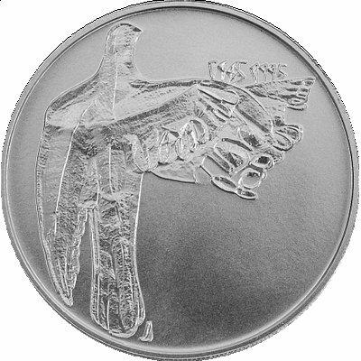 Pamätná strieborná minca. 200 kč 1995. 50. výročie víťazstva nad fašizmom