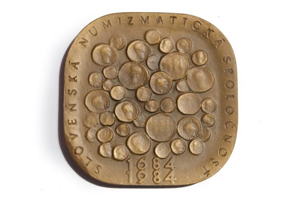 MEDAILA 1984 - Medaila K 300 výročiu narodenia M. Bella Slovenská numizmatická spoločnosť