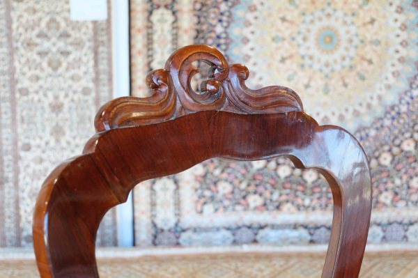 1820-1845 Biedermeier stoličky A B prečalúnené 8