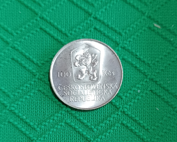 1985 100 Kčs- Ján Hollý - 200. výročie narodenia 1