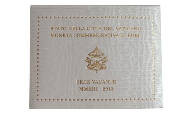 2013 Vatikán 2 euro - Sede Vacante