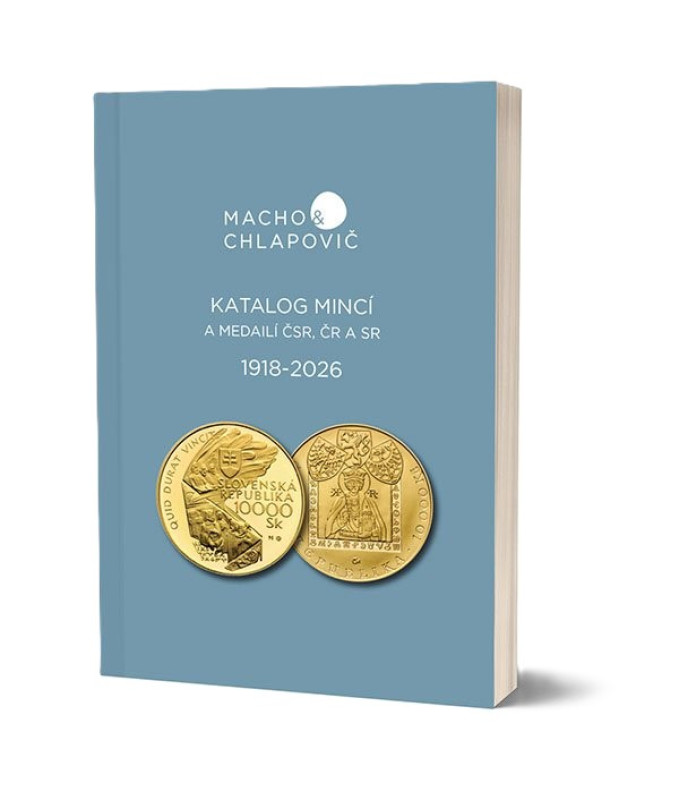 KATALOG MINCÍ A MEDAILÍ ČSR, ČR A SR 1918-2026