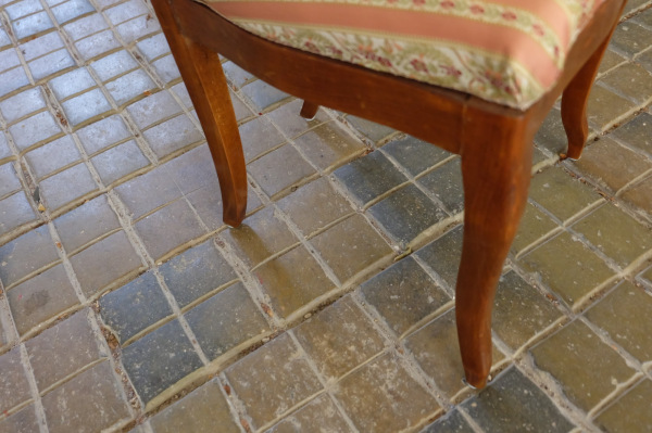 1820-1845 Biedermeier stoličky A B prečalúnené 6