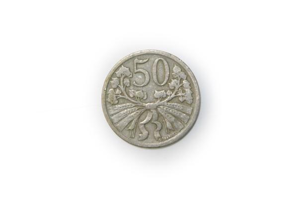 50 Halierov Československo 1921