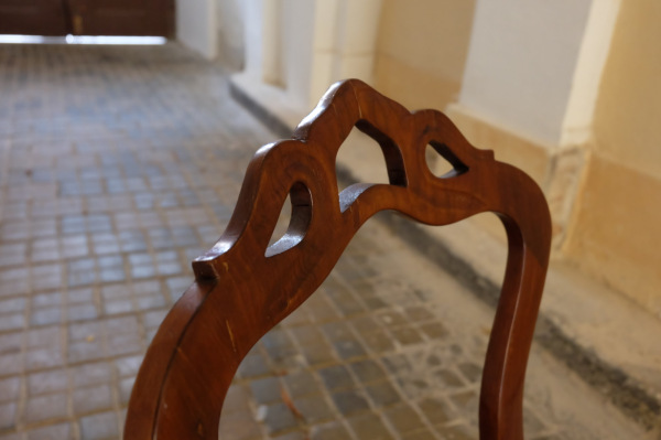 1820-1845 Biedermeier stoličky A B prečalúnené 4