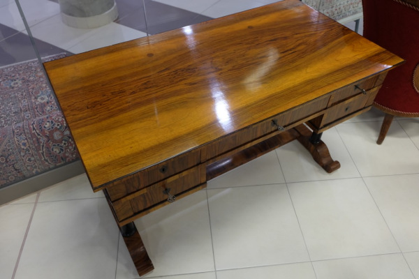 Art deco písací stôl z dreva 1