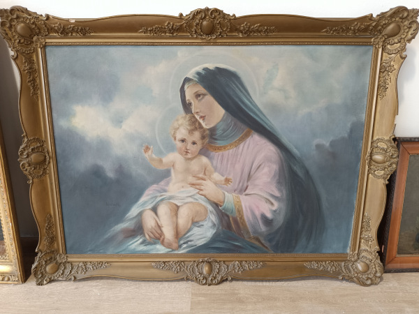 Velký obraz Horváth Budapesť Panna Mária 1