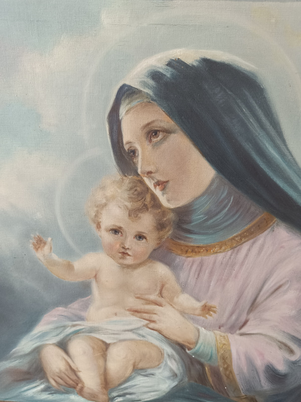 Velký obraz Horváth Budapesť Panna Mária 3