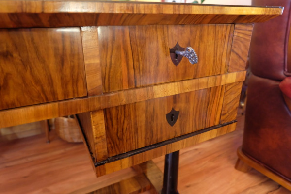 Art deco písací stôl z dreva 8