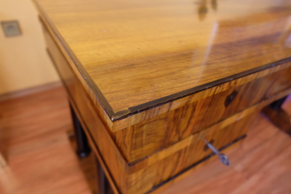 Art deco písací stôl z dreva 13