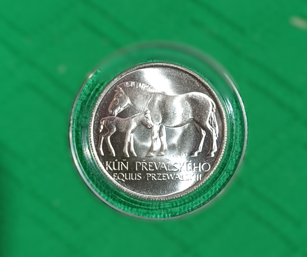 1987 50 Kčs - Kôň Převalský - zachovanie chovu