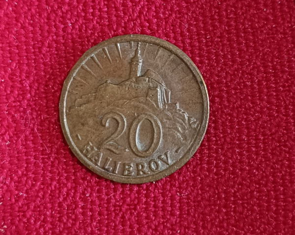1942 20 Halierov CuZN Slovenský Štát UNC