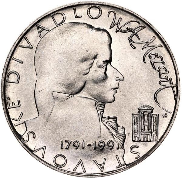 1991 / 100 kčs  Mozart