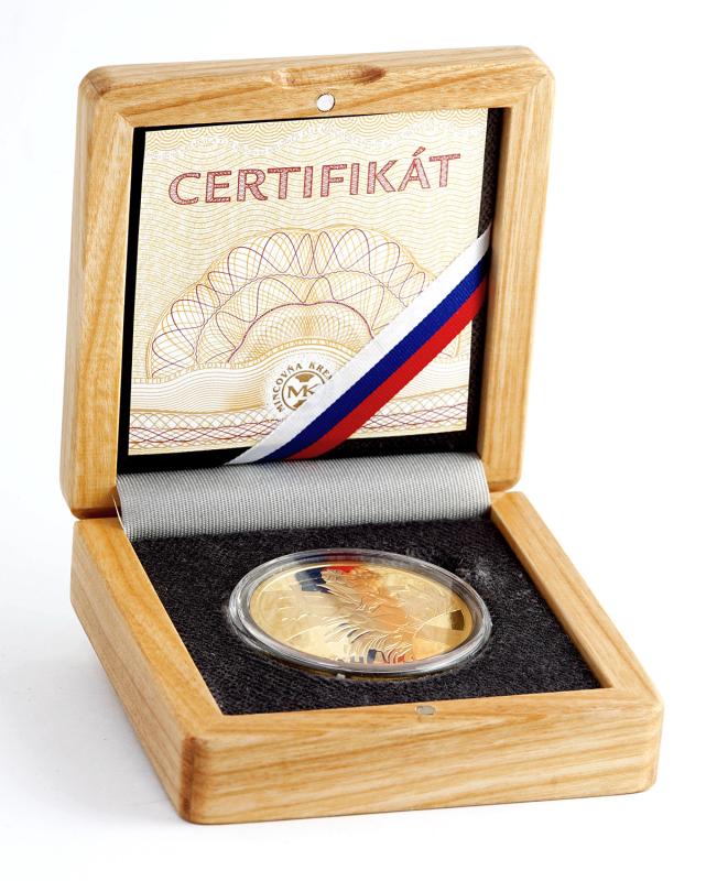 Medaila zlatá - 30.výročie vzniku samostatného Slovenska