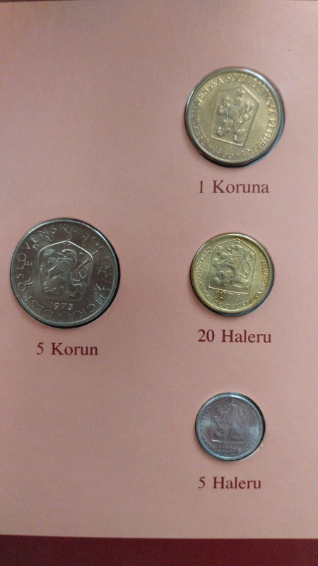 Set mincí ČeskoslovenskoCoin sets off all Nations 7