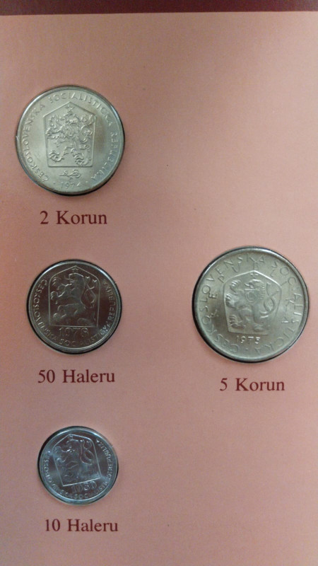 Set mincí ČeskoslovenskoCoin sets off all Nations 6