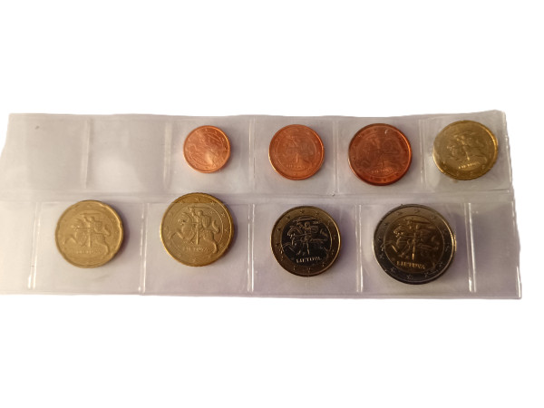 2015 Litva set euromincí komplet unc