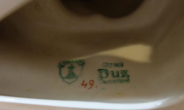Art deco akt porcelán Royal Dux Deutschland.