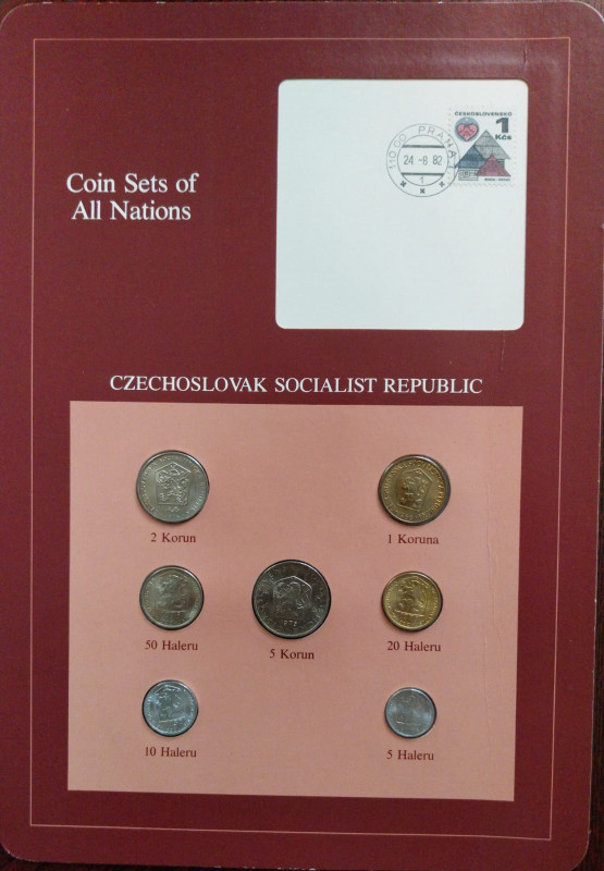 Set mincí ČeskoslovenskoCoin sets off all Nations