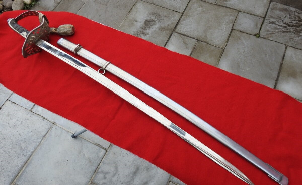 Dôstojnícka šabla Madarského kráľovskeho jazdectva M. 04 5