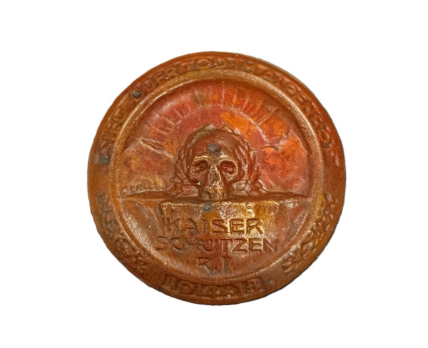 1918 Rakúsko Uhorsko Kaiser Schützen Rgt. Nr.1 "Sieg oder Tod im Abendrot",