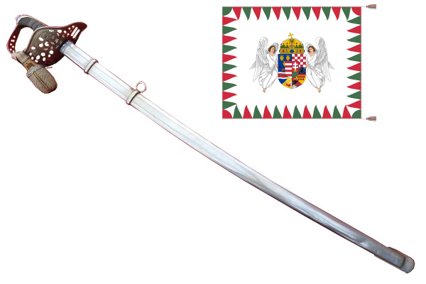 Dôstojnícka šabla Madarského kráľovskeho jazdectva M. 04