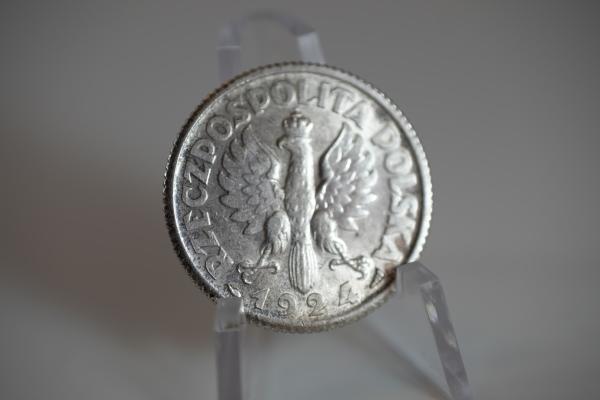 1 zloty 1924 a 1925 vzácnejšie mince