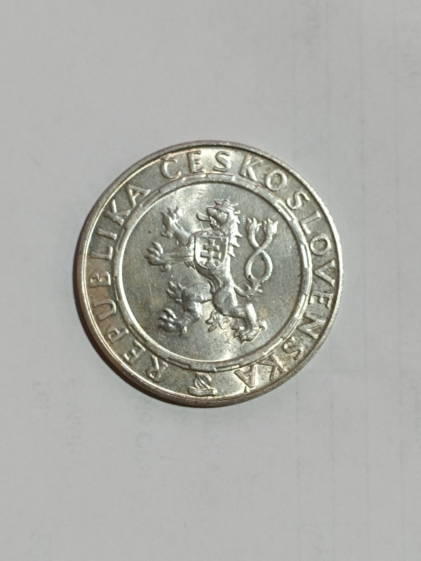 1955 100 Kčs - Oslobodenie Československa - 10. výročie oblé J 1