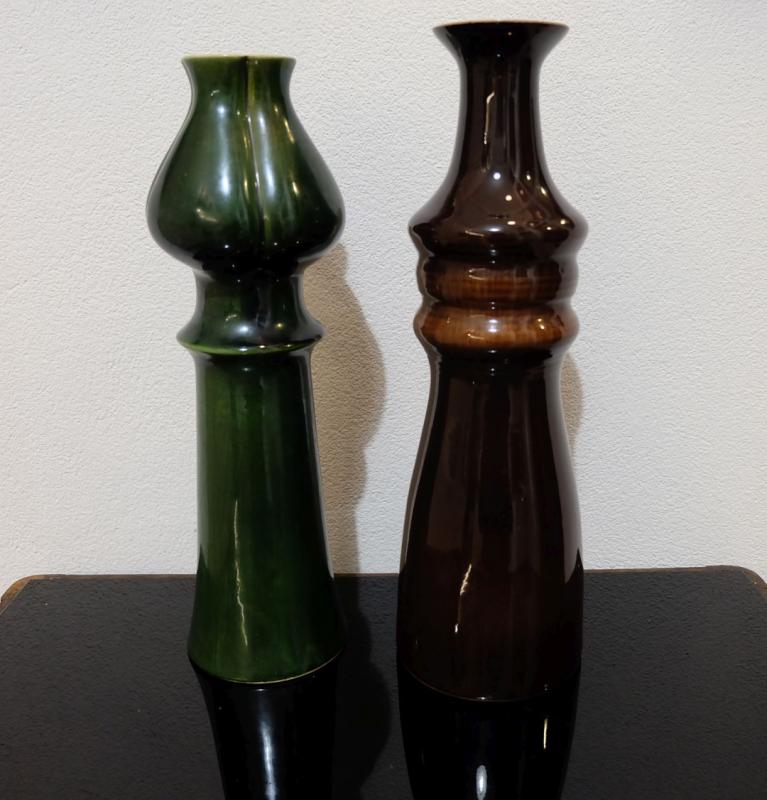Sada retro keramických váz