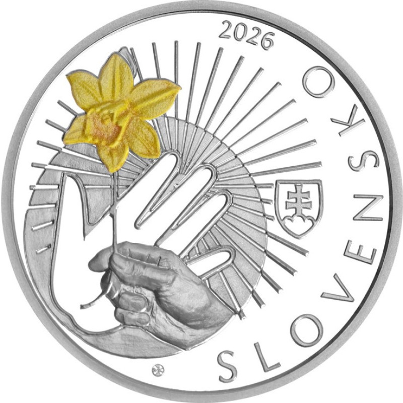 2026 Strieborná minca 10€ - Eva Siracká - 100.výročie narodenia 1