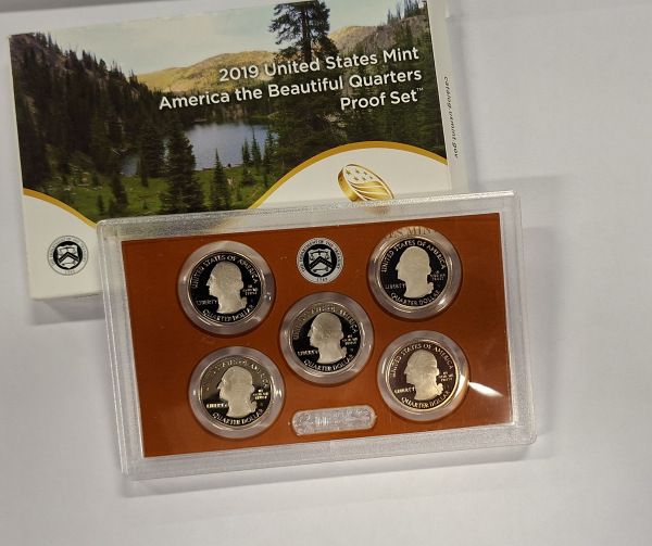 2019 Set mincí USA PROOF UNC