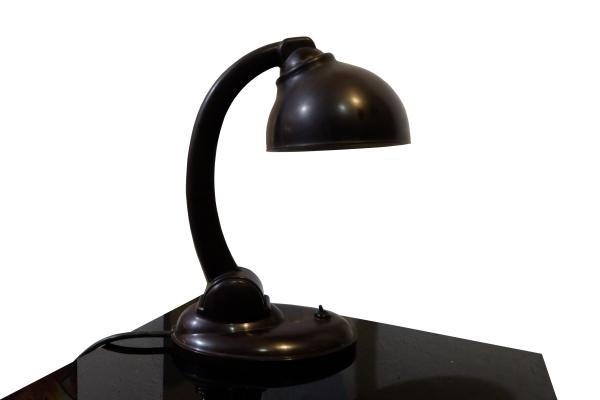 Bakelitová stolová retro lampa. Futurit 202